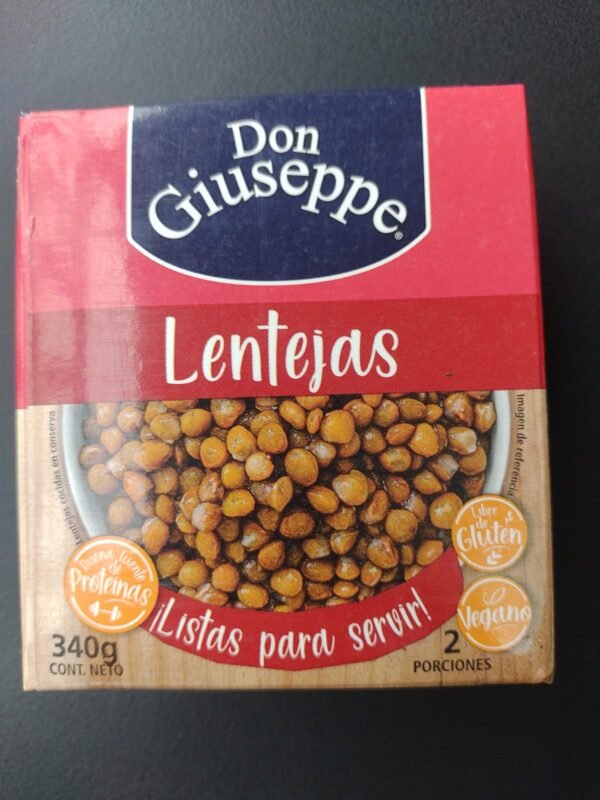 Lentejas listas