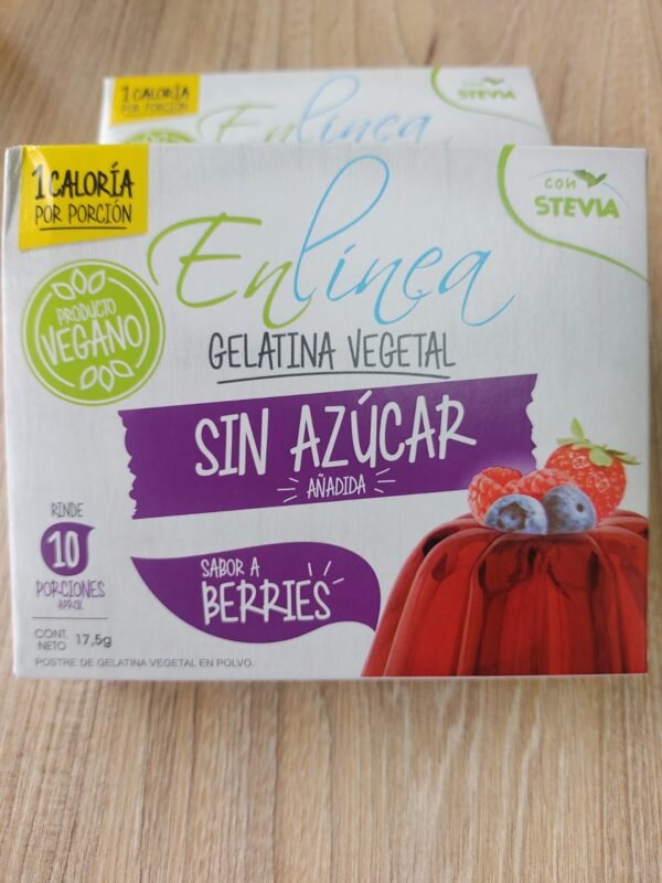 Jalea sin azúcar vegana