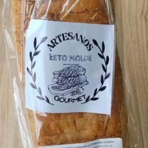 Pan molde vegano bajo en carbohidratos