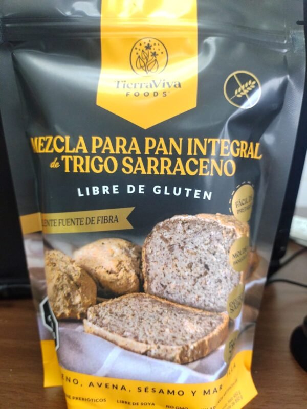 Pre mezcla para pan con avena y sarraceno