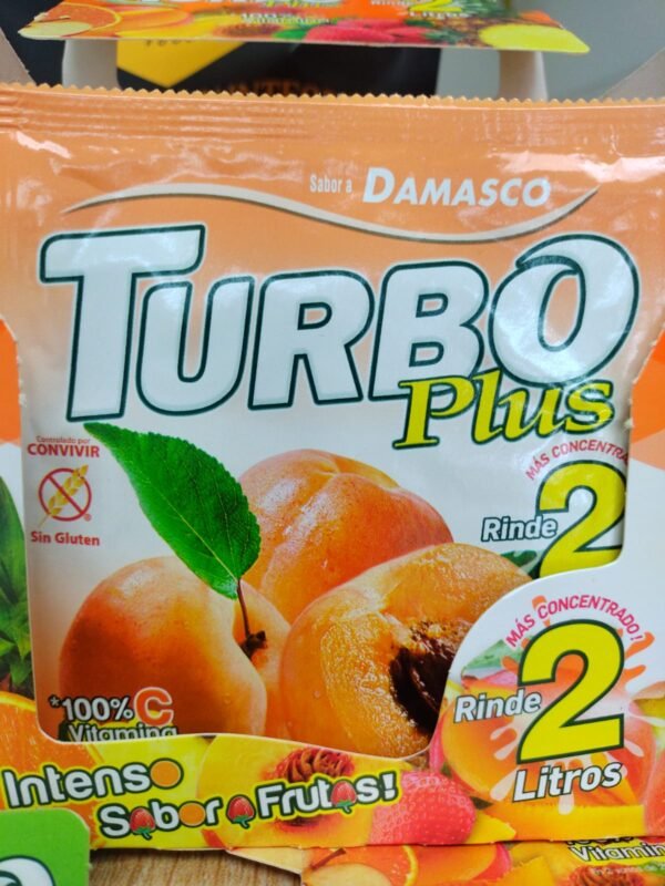 Jugo en polvo sabor damasco