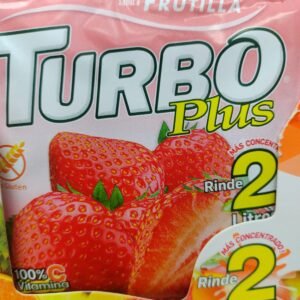 Jugo en polvo sabor frutilla