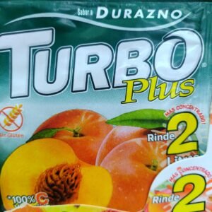 Jugo en polvo sabor durazno
