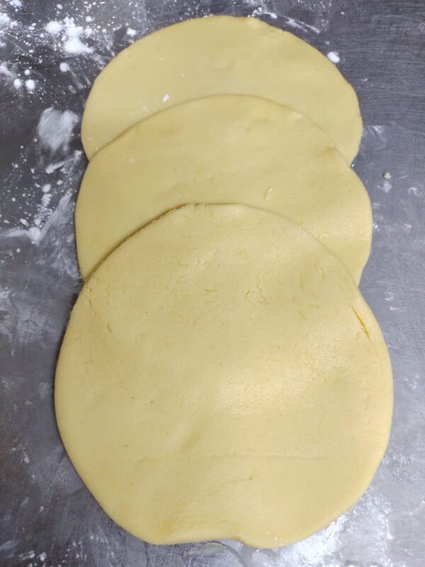 Masas para empanadas 20 cm de diámetro 6 unidades